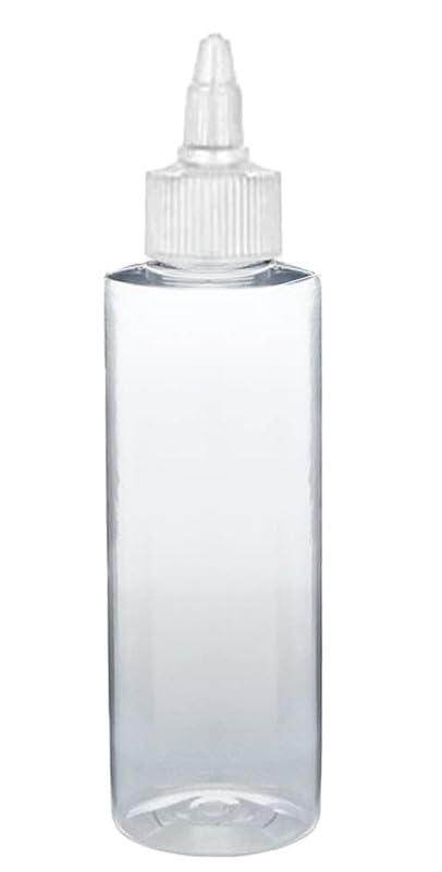 Twist Top Applicator Bottle, Refillable Empty Container for Oil, Serum, Shampoo & Medicine | Scalp & Hair Root DIY Care, Leak-Proof & Travel-Friendly - 100ml (Transparent, Pack of 5)-image-32