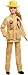Barbie Firefighter Doll, Blonde, Wearing Firefighter Uniform and Hat, for 3 to 7 Year Olds   