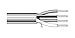 Belden 5202UE 16 AWG 4 Conductor PP FRPVC Gray Commercial Applications Cable (1000ft)