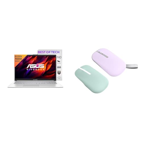 Image of ASUS Vivobook Go 15 (2023), Windows, AMD Ryzen 5 7520U, 15.6 inch (39.62 Cm) FHD, Thin and Light Laptop (16GB /512