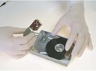 QRP VHC12 SMALL Vinyl Cleanroom Gloves, small, 100/bag