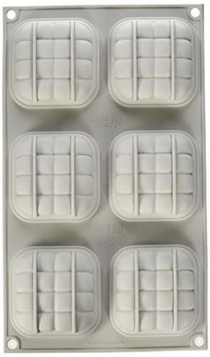 Silikomart - Mini ELEGANZA - Silicone Mould 300 MM x 175 MM H 30 MM, Grey, 17.5 x 30 x 3.9 cm - Image 4