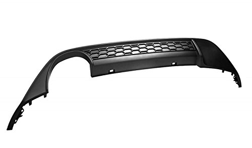 Diffuseur pour pare-choc arrière Golf 7 noir mat style sport - 2
