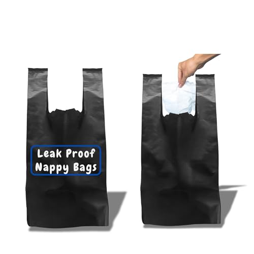 300 Adult Nappy Bags | Extra Strong & Leak-Proof | Sanitary Disposal Sacks for Incontinence Pads