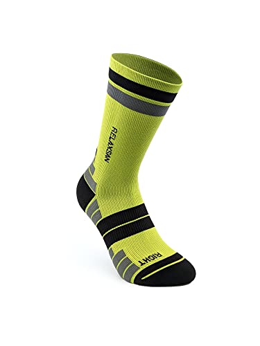 Relaxsan Sport Socks for Men and Women Made in Italy - Short Socks Unisex - Ribbed Knit - Breathable, Thermoregulating - 801
