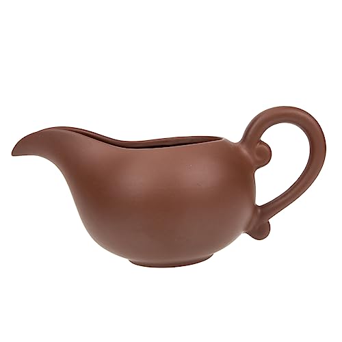 VOSAREA Vintage Cup Coffee Dispenser Milk Pitcher Milk Jug for Tea Syrup Pitcher Jug Kitchen Gadget