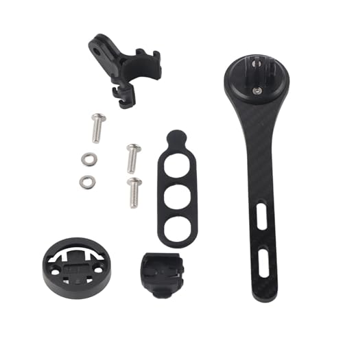 QANYEGN Out Front Cycling Computer Mount, Road Bike Cycling Computer Holder, Integrated Handlebar Stem for Accessories (Applicable to Garmin)