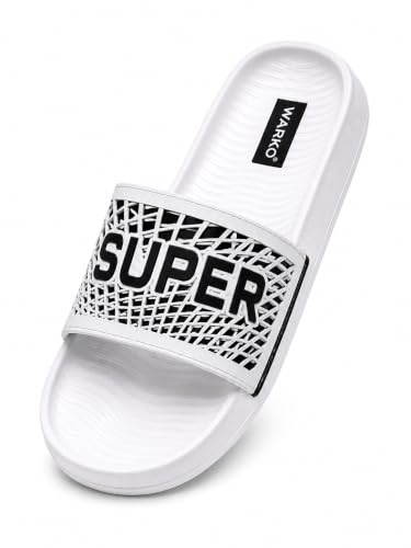 Image of WARKO Slippers For Men | Stylish Chappal For Boys | Soft Cushioned EVA Slides Slipper | Casual FlipFlop Daily Wear Footwear | Indoor Outdoor Use