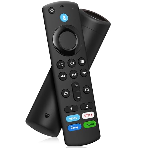 Image of Replacement Voice Remote Control Fit for All Fire Smart TV Cube, Firestick 4K /4K Max (1st /2nd Gen), Stick (2nd /3rd Gen) /Lite /HD, Smart TV 3rd Gen, for Hisense TCL Insignia TVs