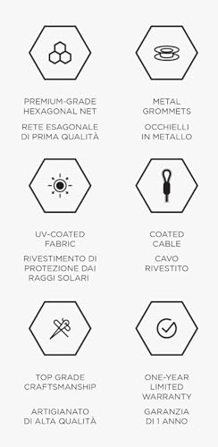 The Competition SXY Sport Beach Tennis Net - Premium Professional-Grade Net with Hexagonal Pattern, UV-Coated Fabric, and Metal Grommets - Image 6