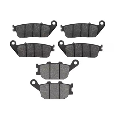 �o�C�N�p�[�c �t�����g���A�u���[�L�p�b�h �ɓK������ KLE 650 ���F���V�X KLE650 EGF Z650 ER650 Z 750 ABS ZR 750�p �L���r��BDZ(Front and Rear)