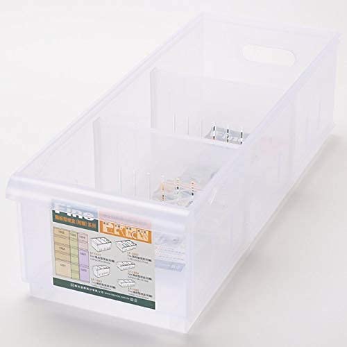 Keyway LF1004 Art Craft Storage Box Clear,Shelving Separator 7.3L