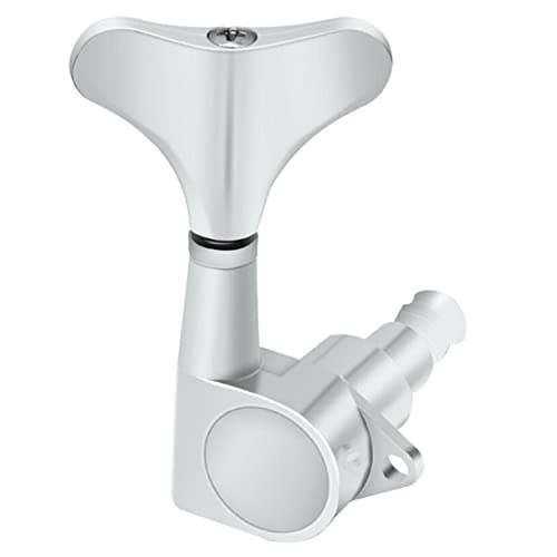 VANZACK Professional Bass Tuning Keys 2r2l Silver Bass Tuning Pegs Machine Head Tuners
