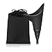 Female Portable Urination Device -Lets You Pee Standing Up - Lightweight Silicone Portable Travel Urinal- Perfect forCamping, Traveling, Hiking,Climbing, Festivals- Includes Carry Bag (black)
