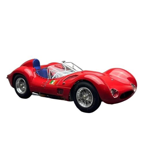 BXJUCBHDO Maßstabsmodell 1/18 for Tipo 61 Druckgussmodell Oldtimer Modellsammlung Miniaturmaßstab Statische Simultanverzierung Fahrzeuge Rennwagen