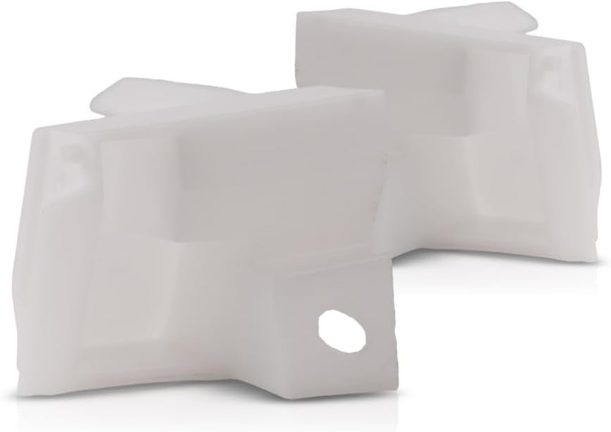 For Mitsubishi Lancer Bumper Retainer 2008-2017 Driver and Passenger Side Pair/Set | Front | MI1042104, MI1043104 | 6400A851, 6400A852