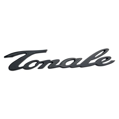 Tonale Rear Trunk Logo Sticker Badge Decals for fit Alfa Romeo Tonale Emblem Accessories (Glossy Black)