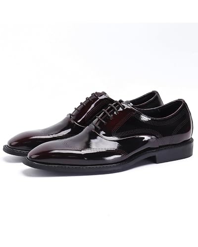 Men's Dress Shoes - Minimalist Cap Toe Oxford in Genuine Leather | Sleek Dress Shoes for Business 681553