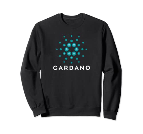 Cardano criptomoneda ADA Crypto Blockchain Logo para el comerciante Sudadera