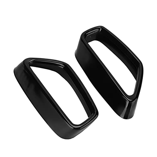Punta de escape negro brillante para Serie 5 2018-2021 en acero inoxidable