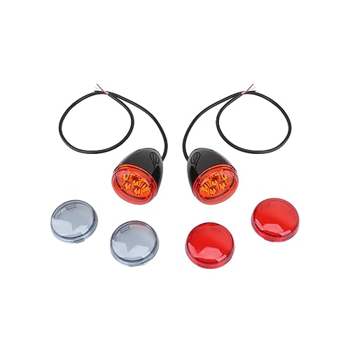 Clignotants LED de moto pour Harley Davidson Sportster XL lentille haut de gamme look épuré