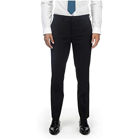 Integriti Schoolwear Boys Black Skinny Fit Skinny Leg School Trousers Adjustable Waist Age 3-18 Years Cover