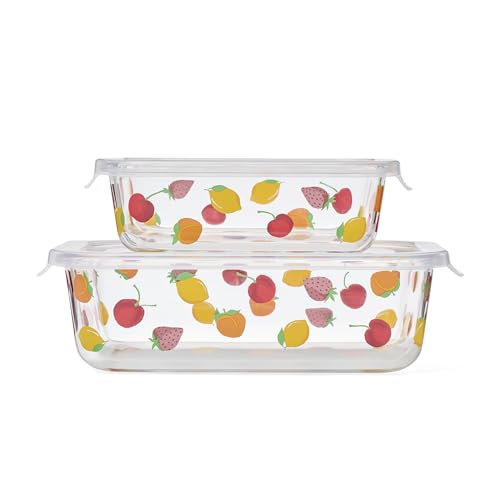 Image of kate spade new york Tutti Fruity 4-Piece Serve & Store Dish Set