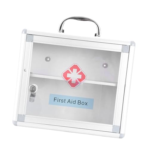 Etyldya Armario de Herramientas de Pared, Caja de Almacenamiento para Dispositivos de Asistencia, Organizador para Baño Y Lugar de Trabajo, S