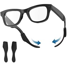 Eyeglass Ear Grip Compatible with Ray-Ban Meta Wayfarer/Skyler/Headliner & Gen 2 Smart Glasses Accessories, Anti-Slip Comfortable Silicone Elastic Eyeglasses Retainers for Meta Gen 2 Smart Sunglasses