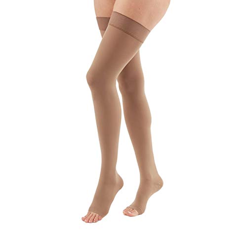 Image of Advantage, 30-40 mmHg, Thigh High, Open Toe