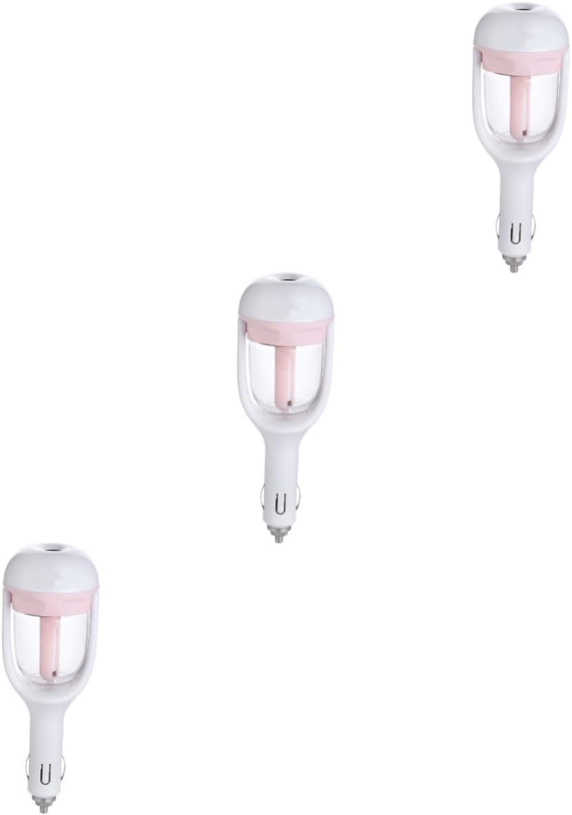 Do użytku domowego 3 sztuk Mini nawilżacz nawilżacz powietrza Aroma nawilżacz Mist Maker nawilżacz Aroma dyfuzor nawilżacz różowy aromaterapia