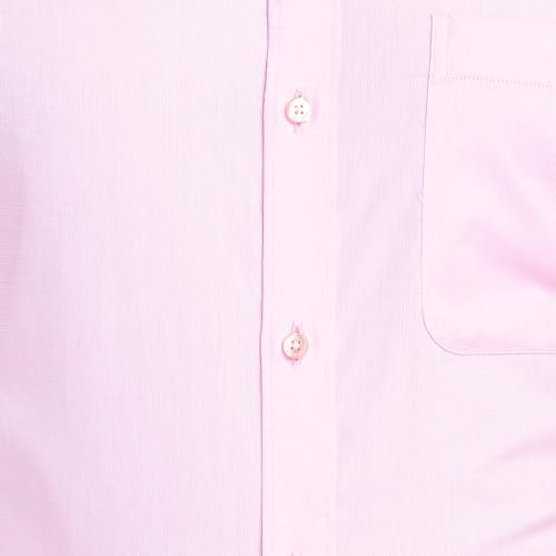 Raymond Men's Pure Cotton Solid Pattern Slim Fit Semi Cutaway Collar Full Sleeve Formal Shirt