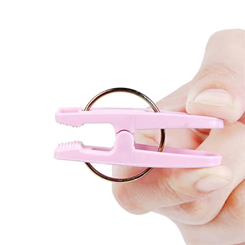 Séchoir à chaussettes pliant avec 36 clips pour étendre le linge - 5