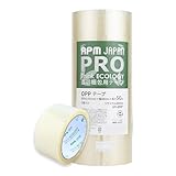 APMジャパン 環境にやさしい OPPテープ 中軽量用 48mm×50m 5巻パック Think ECOLOGY 透明梱包用テープ 透明テープ ガムテープ