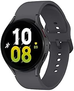 Samsung Galaxy Watch 5 (44 mm) Bluetooth - Smartwatch mit Fitnesstracker, Graphit, deutsche Version