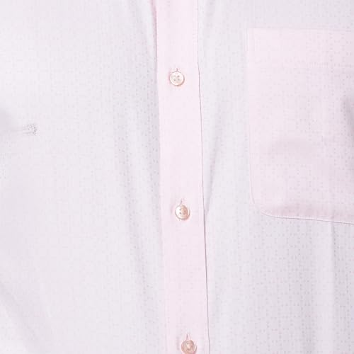Image of Raymond Slim Fit Pure Cotton Structure Pattern Semi Cut Away Collar Formal Shirt