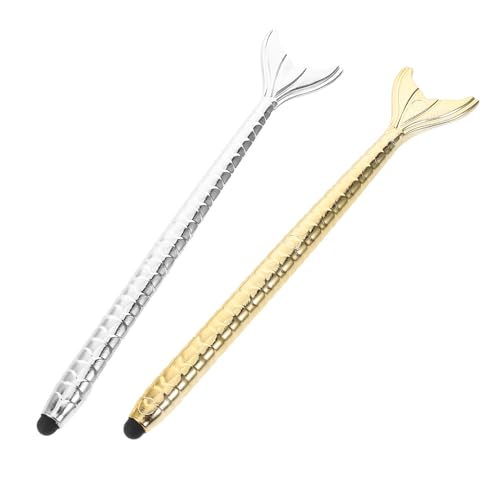 BESPORTBLE Lápices Ópticos con Diseño de de Pez 2 Unidades Alta Sensibilidad Compatibles con Tabletas y Teléfonos Lápices Táctiles para Dibujo y Escritura en Pantalla Táctil Accesorios