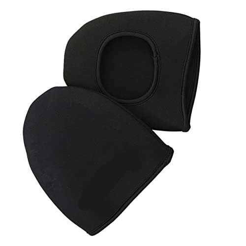 POPETPOP 2 unidades Fundas para zapatos de ciclismo para hombre, cubiertas impermeables y cortaviento, fundas térmicas para media zapatilla, accesorios para bicicleta miniatura 6