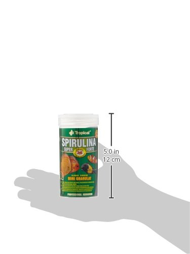 Tropical Super Spirulina Forte Vlokkenvoer 36% Spirulina - 11 Liter Voor Cichliden En Zeewatervissen