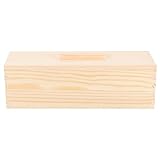 SHINEOFI Holz Toastbackform mit Deckel Rechteckige Antihaft Kastenform 28x9x8,2cm Hitzebeständig...