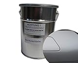 Perfekte Farbübereinstimmung Lackpoint 1 Liter Spritzfertiger Basislack für VW A7W LA7W Reflexsilber Metallic Autolack