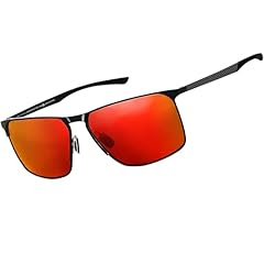 Blacktemple-red Lens/Mirrored-8222