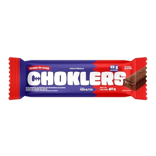 DISPLAY - CHOKLERS CREME DE AVELÃ - 12X40G