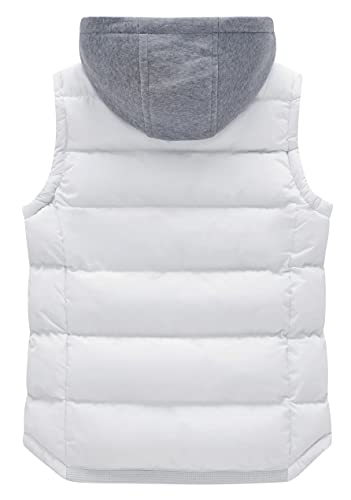 Image of ZSHOW Men's Puffer Vest Removable Hooded Vest Outdoor Winter Vest