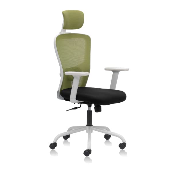 TransteelRelay High Back Chair with 1D Adjustable Arms and Steel