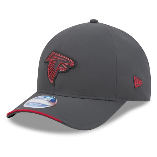 New Era Men's Charcoal Atlanta Falcons 2026 Sideline Cold Weather 9FORTY M-Crown Adjustable Hat