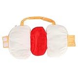 Haustier Hot Dog Kostüm Hamburger Design Hund Kleidung Haustier Halloween Cosplay Outfit Weihnachtsfeier Dress Up für Welpen Kätzchen(M)