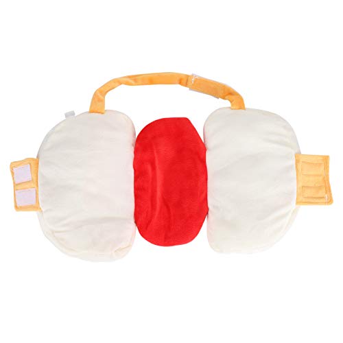 Haustier Hot Dog Kostüm Hamburger Design Hund Kleidung Haustier Halloween Cosplay Outfit Weihnachtsfeier Dress Up für Welpen Kätzchen(M)