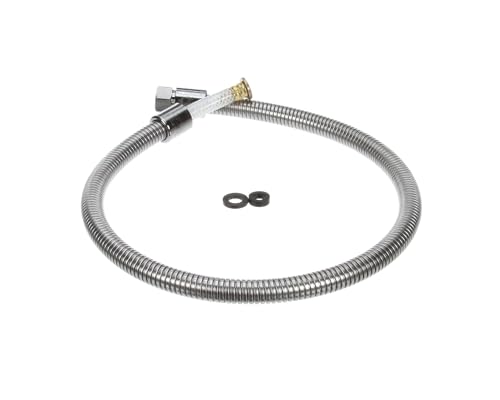 T&S Brass B-0040-H2A Hose, 40-Inch Flexible Stainless Steel, Less Handle by T&S Brass - Image 3
