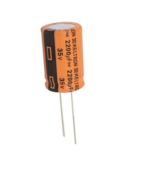 Image of Fixed Aluminum Radial Electrolytic Capacitors 220UF 35V - Pack of - 1